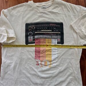 Roland Graphic T-Shirt with 808 Drum Machine Print